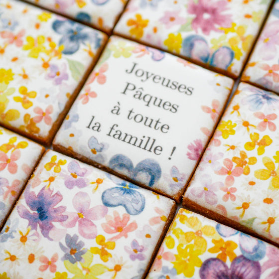 Coffret 9 Biscuits Personnalisables Liberty